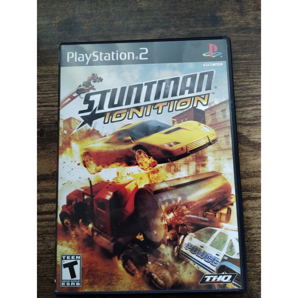 Stuntman Ignition (Sony Playstation 2 PS2, 2007) CIB COMPLETE